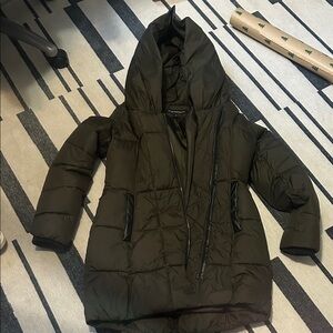 French Connection Dark Green Puffer Jacket